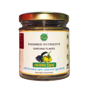 Garcinia Flakes, শুকান থেকেৰাৰ টুকুৰা 40g